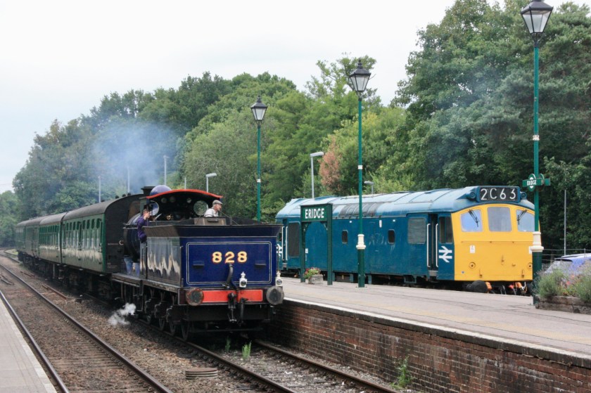 Spa Valley Railway steam train