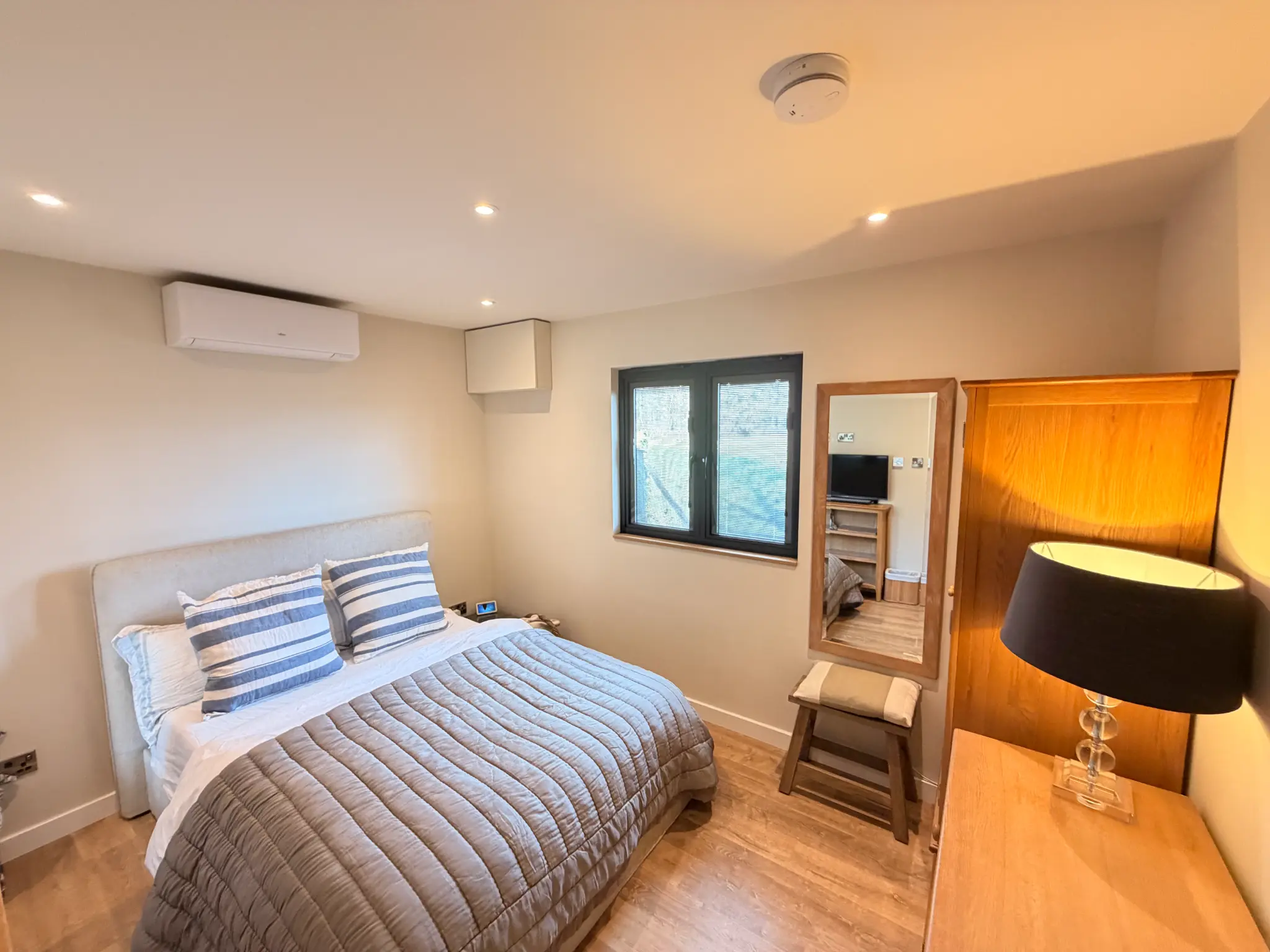 Interior — warm tones and quality finishes