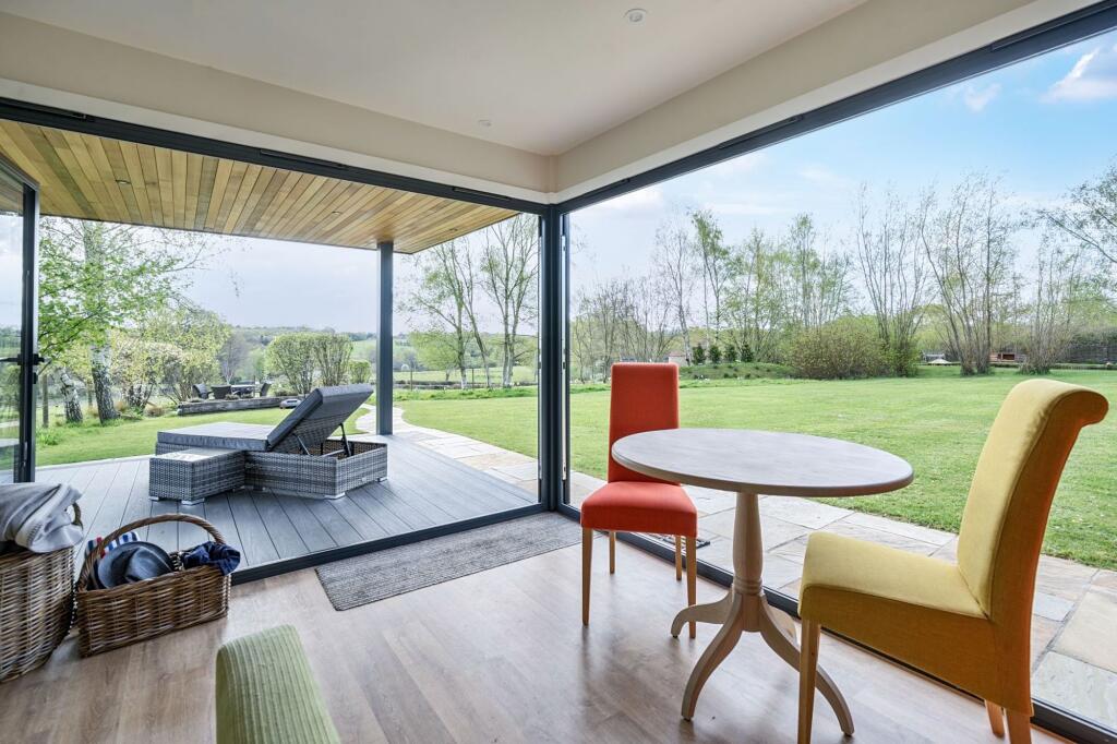Open-plan living and kitchen