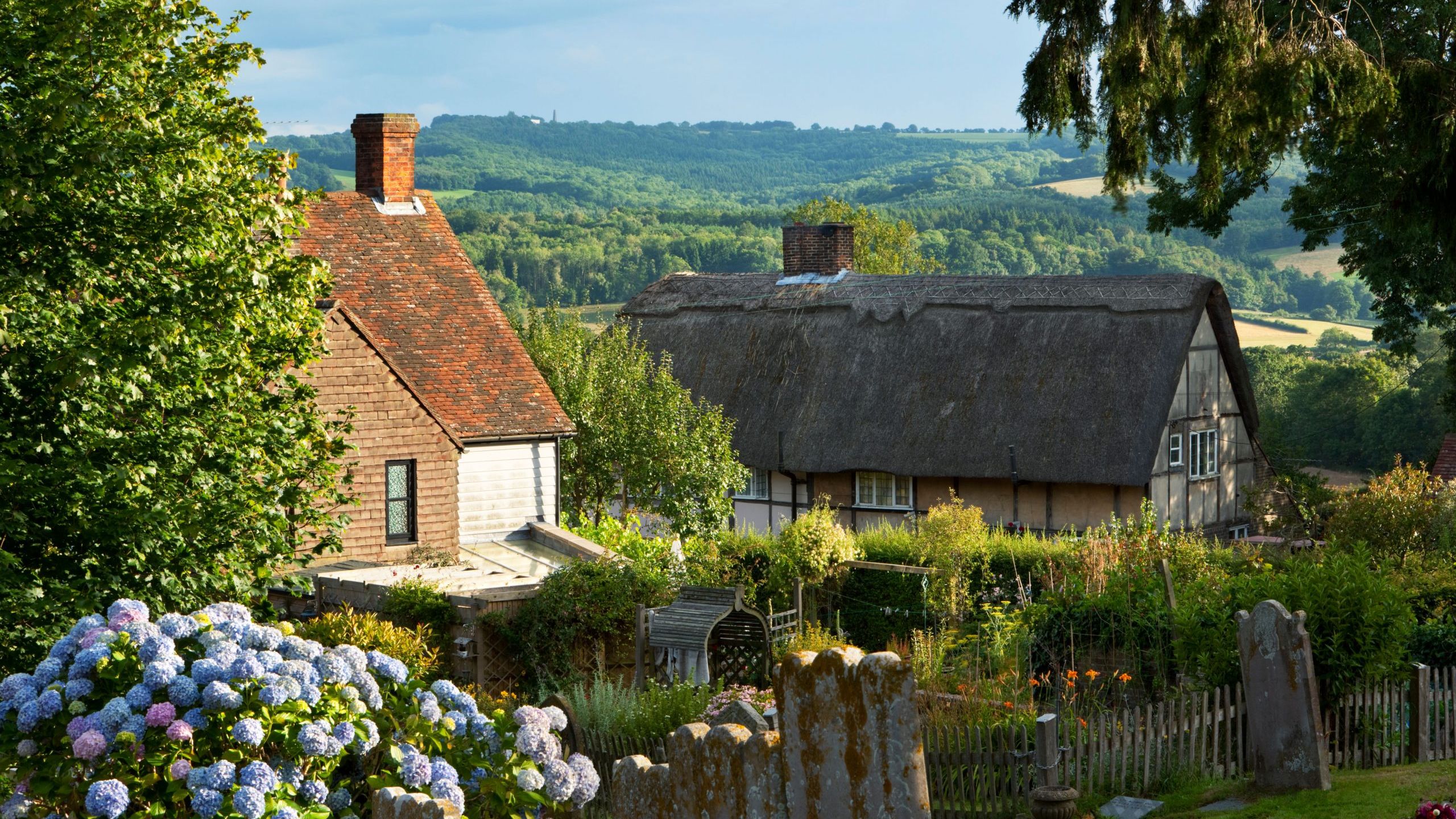 High Weald AONB countryside